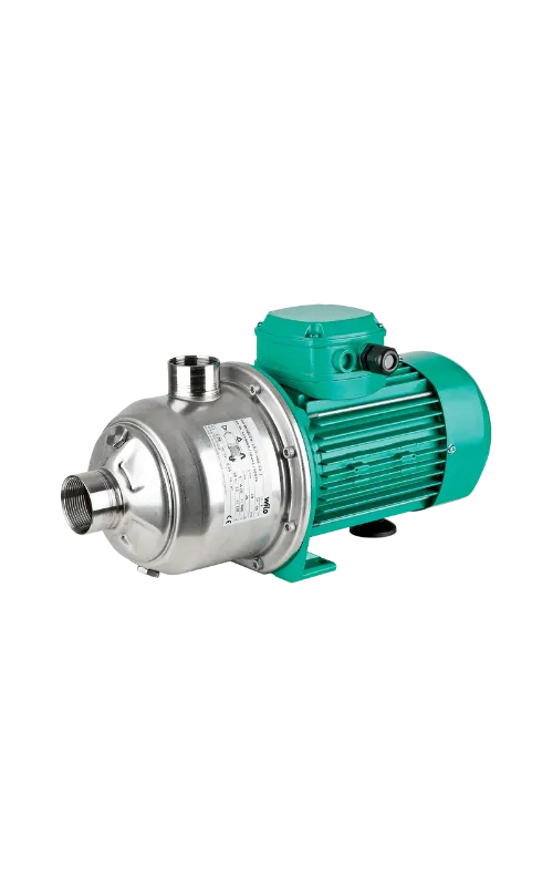 Electrobomba Horizontal Multietapa Mhi405-1/E Aisi 304 C/Sic-Epdm 3hp 3f 220v-Y380v 60hz 2"