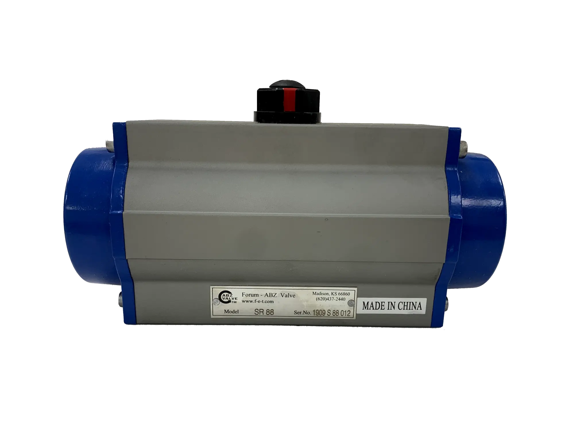 Actuador de simple efecto ABZ, serie 228, 88-5 SR. Número 1909 S88 012
