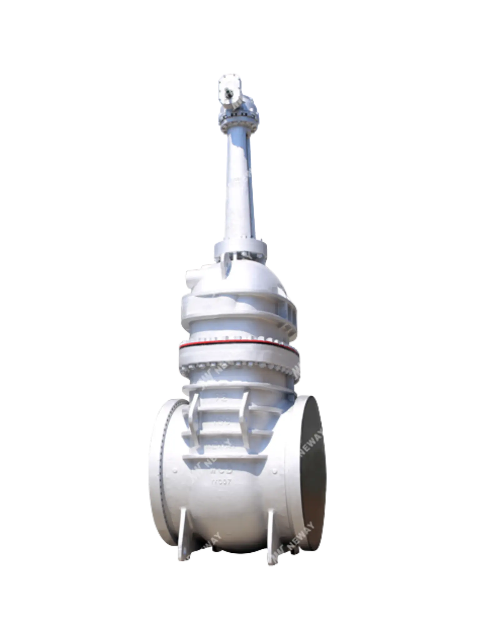 Válvula Compuerta Acero Al Carbono Wcb Asiento Hf Vastago Y Disco Cr13 Clase 300 6 Bridada Ansi 300 Accionamiento Volante Neway
